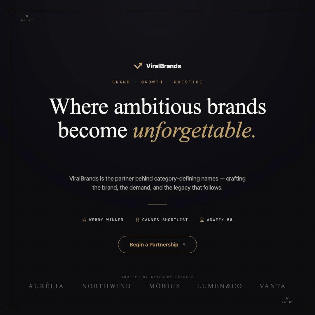 Viral Brands, Agency Prestige direction